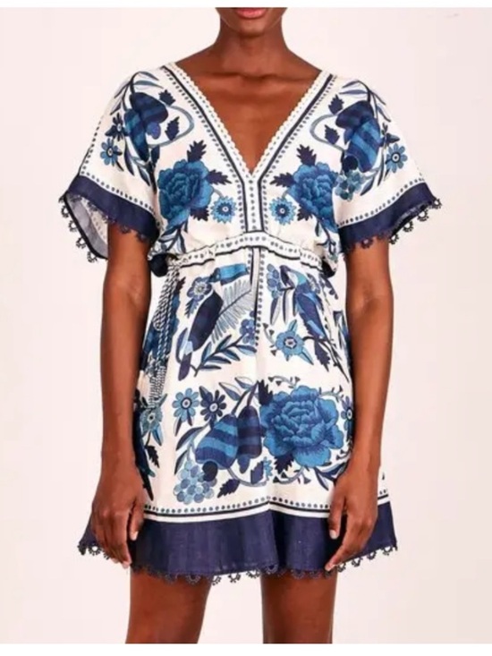 FARM Rio Dresses & Skirts - NWOT FARM RIo Tropical Times Mini Dress, XL
